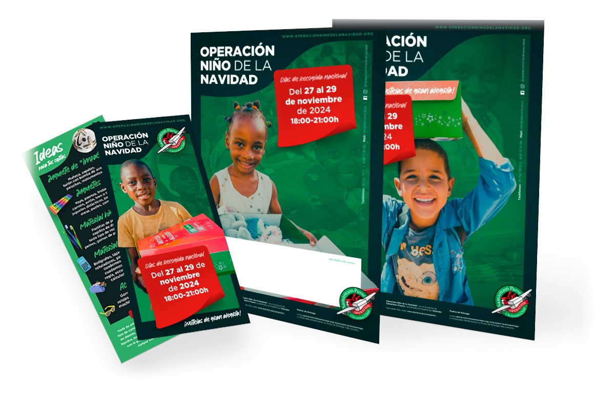 🎁 ¡Dona una sonrisa! Únete a la #OperaciónNiñoDeLaNavidad preparando una cajita con juguetes y productos básicos. 
🌐 Más detalles en i.mtrbio.com/qxcianrneu - ▶️ Más info: i.mtrbio.com/pskftzjfiq