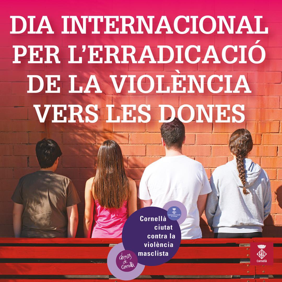 ✊💜💪 Cornellà amb el #25N