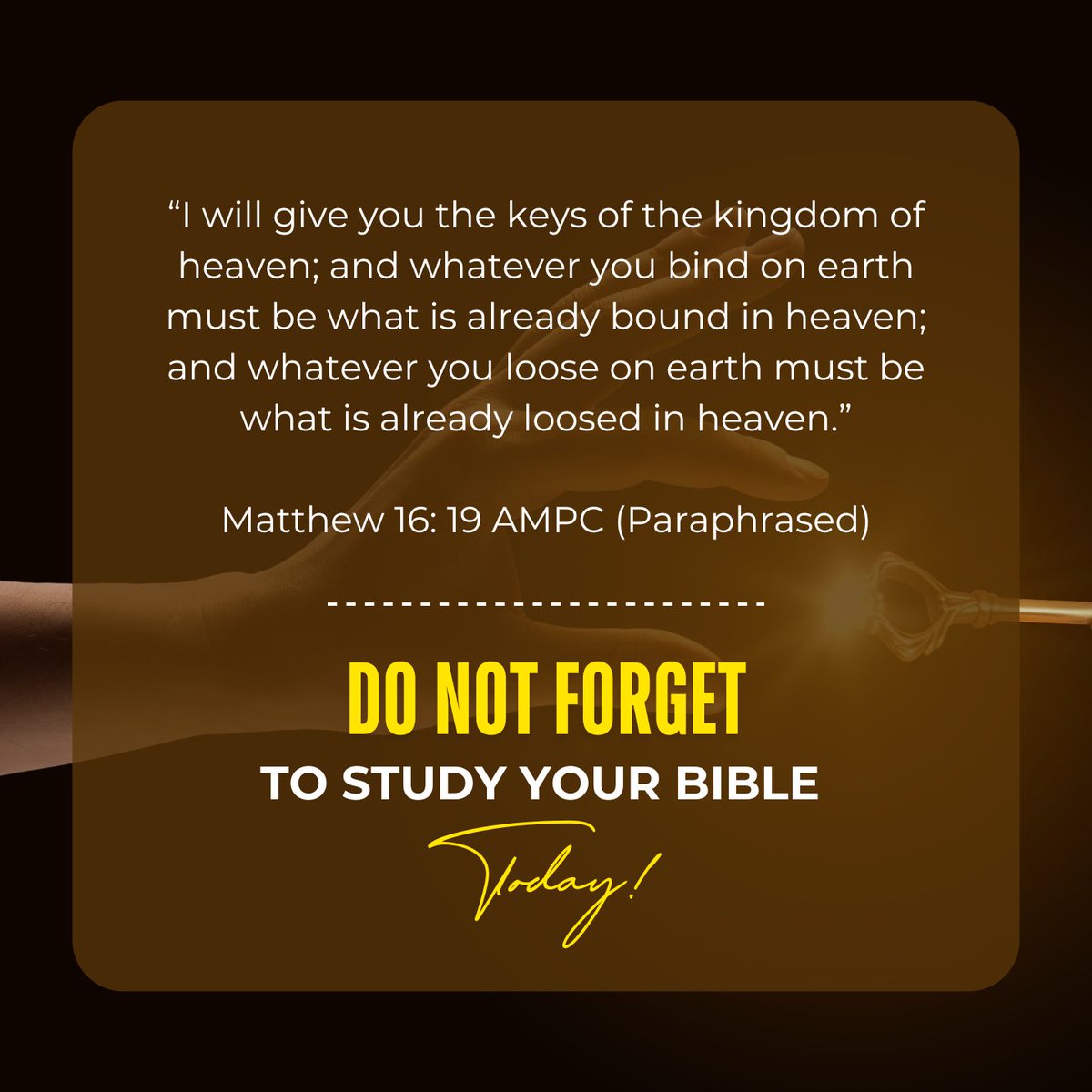 kingjeafi's tweet photo. Unlocked and Empowered: But with Great Power Comes Great Responsibility.

Let's study together 👇🏽
https://t.co/grRoHLi4lm

And Don't Forget to Study Your Bible Today📌 https://t.co/e290xxxUDo
