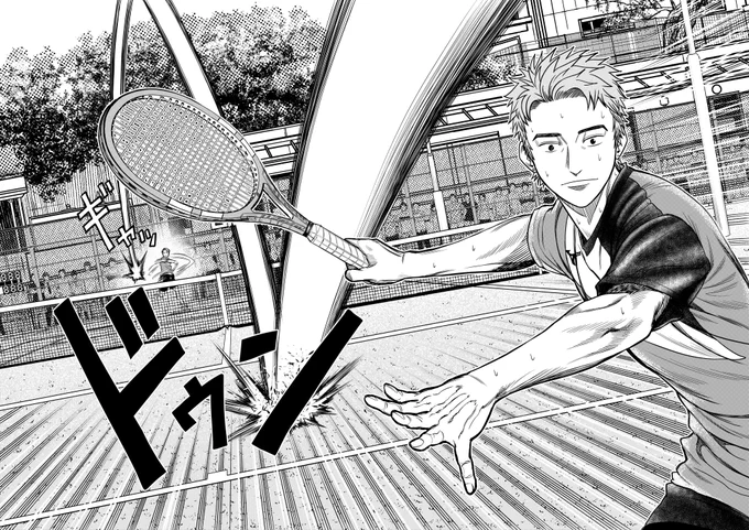 脱稿しましたー😭😭😭😭

新キャラのフォアのフォームはカルロス•モヤがモデルです🎾 