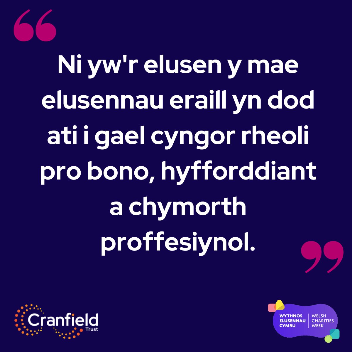 Mae'n WCVA | CGGC#WelshCharitiesWeek 🥳 Trwy gydol yr wythnos byddwn yn rhannu adnoddau defnyddiol a hefyd yn cynnig cefnogaeth hanfodol AM DDIM gyda chymorth ein harbenigwr #Gwirfoddolwyr trwy ein gwasanaeth Ar Alwad 👉 ow.ly/9LQ250U243c