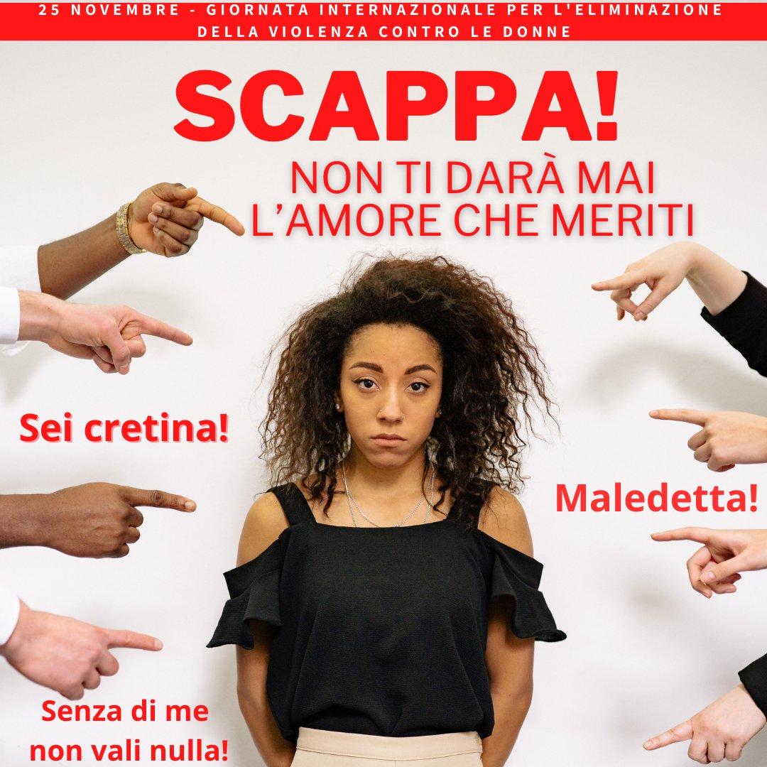 marcellacannar2's tweet photo. Le parole feriscono, distruggono e imprigionano. La violenza psicologica è un male invisibile, ma altrettanto devastante quanto quella fisica. Nessuno ha il diritto di sminuire o annientare chi siamo. #25novembre https://t.co/UqDrjvNXQi