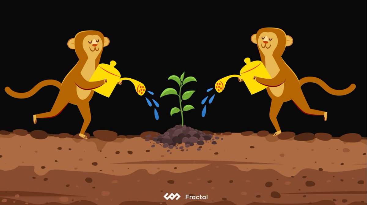 Wukong and the monkeys from Flower Fruit Mountain are here to help!💧

<a href="/fractal_bitcoin/">Fractal Bitcoin</a>  fam, let’s make this sprout grow strong together!🌱✨