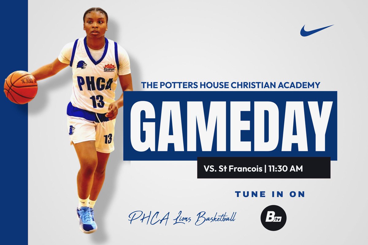 Potters House Christian Academy WBB 🦁 (@phca_gbb) on Twitter photo Attention college coaches 🗣️ Come check out PHCA LIONS at <a href="/InsiderExposure/">InsiderExposure</a> Thanksgiving Classic ! <a href="/SherrandaR/">Sherranda Reddick, M.S</a> <a href="/thegrindsession/">The Grind Session</a> #GAMEDAY Attention college coaches 🗣️ Come check out PHCA LIONS at <a href="/InsiderExposure/">InsiderExposure</a> Thanksgiving Classic ! <a href="/SherrandaR/">Sherranda Reddick, M.S</a> <a href="/thegrindsession/">The Grind Session</a> #GAMEDAY
