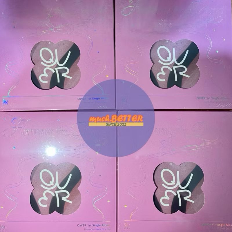 muchbetter212's tweet photo. ￼[PRE-ORDER] QWER : 1st Single Album [Harmony from Discord]

✔️ https://t.co/odGtB0mYKH
(ของเข้าช่วงกลางเดือน 12) 

#ตลาดนัดqwer https://t.co/xVNHRE9DWI