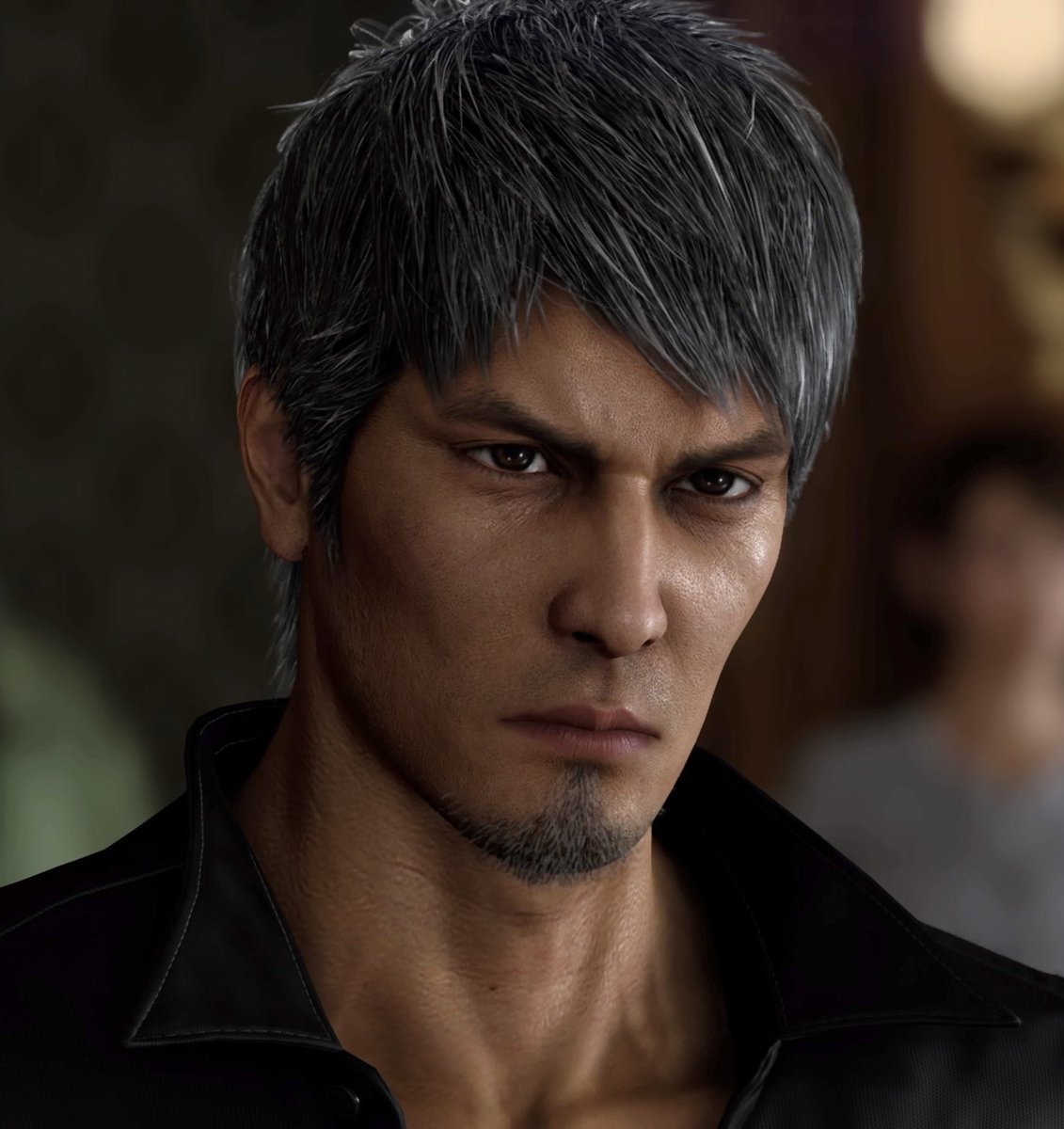 kiryugleoite's tweet image. he came out of the womb mad