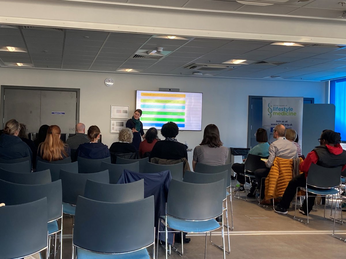 Here for Health OUH (@ouh_here4health) on Twitter photo We are thrilled to have the Vice-President of <a href="/BritSocLM/">British Society of Lifestyle Medicine</a> <a href="/ellenfallows/">Dr Ellen Fallows</a> talk about the evidence of Lifestyle Optimisation effectiveness in secondary care.
"Type-2 diabetes is chronic food poisoning for some people" - Roy Taylor
#LifestyleMedicine
<a href="/OUHospitals/">OUH</a> We are thrilled to have the Vice-President of <a href="/BritSocLM/">British Society of Lifestyle Medicine</a> <a href="/ellenfallows/">Dr Ellen Fallows</a> talk about the evidence of Lifestyle Optimisation effectiveness in secondary care.
"Type-2 diabetes is chronic food poisoning for some people" - Roy Taylor
#LifestyleMedicine
<a href="/OUHospitals/">OUH</a>