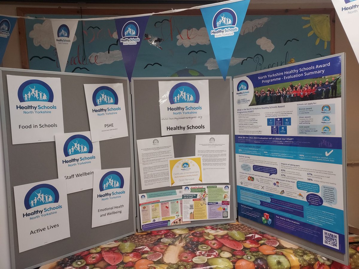 Great #healthyschools pupil event for #northyorkshire schools <a href="/EastBarnby/">East Barnby</a> <a href="/Compass_Phoenix/">Compass Phoenix</a> <a href="/nyorkshealth/">North Yorks Health</a> <a href="/ScarboroTeach/">Scarborough Teaching</a> <a href="/NorthYorksSport/">North Yorkshire Sport</a> <a href="/ko_school/">All Saints Kirkby Overblow Primary School</a> <a href="/YEndeavour/">YEAT</a> <a href="/EskValleyITT/">Esk Valley Alliance</a> <a href="/eboractrust/">Ebor Academy Trust</a> <a href="/PolarisYorks/">Polaris Teaching Alliance</a> <a href="/theBWCAT/">The Bishop Wheeler Catholic Academy Trust</a> <a href="/N_StarAT/">Northern Star Academies Trust</a> <a href="/sayyestonyes/">NYES</a> <a href="/PathfinderTSH/">Pathfinder Teaching School Hub</a> <a href="/BewerleyPark/">Bewerley Park</a>