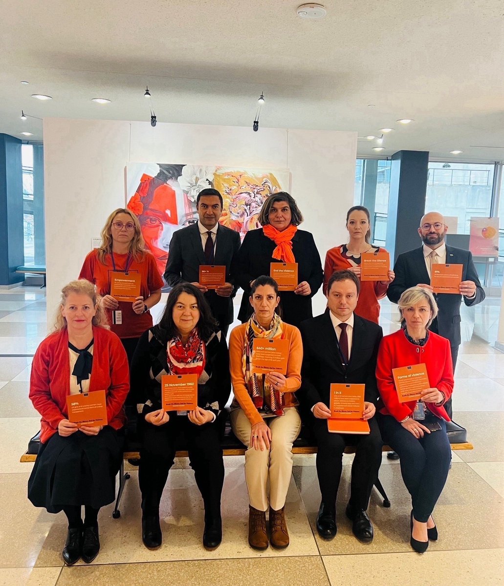 Every 11 Minutes, a woman is killed. #NoExcuse 🧡 UNiTE to End Violence against Women! 🧡#OrangeTheWorld 🧡