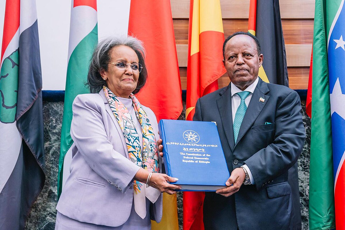 On 7 October, 2024 #Ethiopia elected a new President. HE Taye Atske Selassie assumed office quietly; #Botswana elected a new President HE Duma Boko too on 1 Nov 2024. The former Presidents handed over over office with any fuss. #Africa is coming of age, slowly but surely!