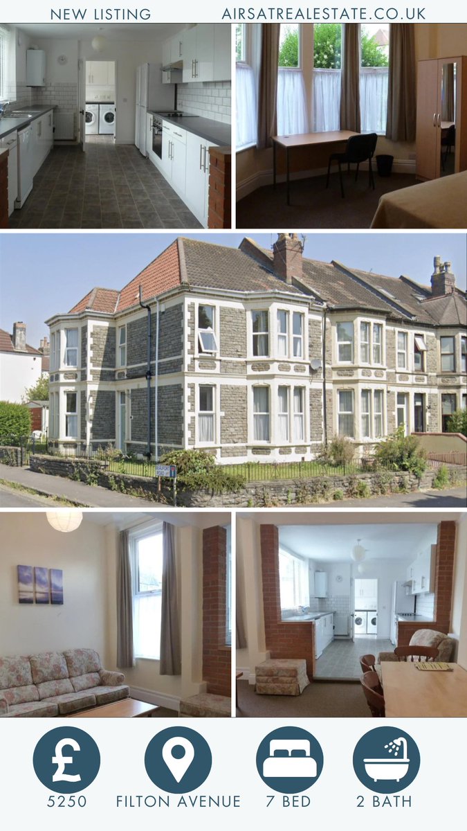 7-Bedroom Student House for Academic Year 2025

Ideal for students seeking a spacious and comfortable living environment for the upcoming academic year 2025. 

View here airsatrealestate.co.uk/properties/201…

Call now to book viewings.
Don't miss out on this fantastic opportunity!
