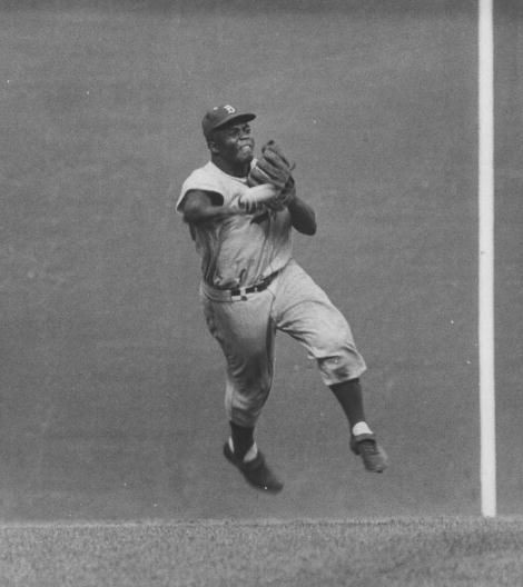 "After the game, Jackie Robinson came into our clubhouse &amp; shook my hand. He said, 'You're a helluva ballplayer &amp; you've got a great future.'
I thought that was a classy gesture, one I wasn't then capable of making. I was a bad loser. What  meant even more was what Jackie told