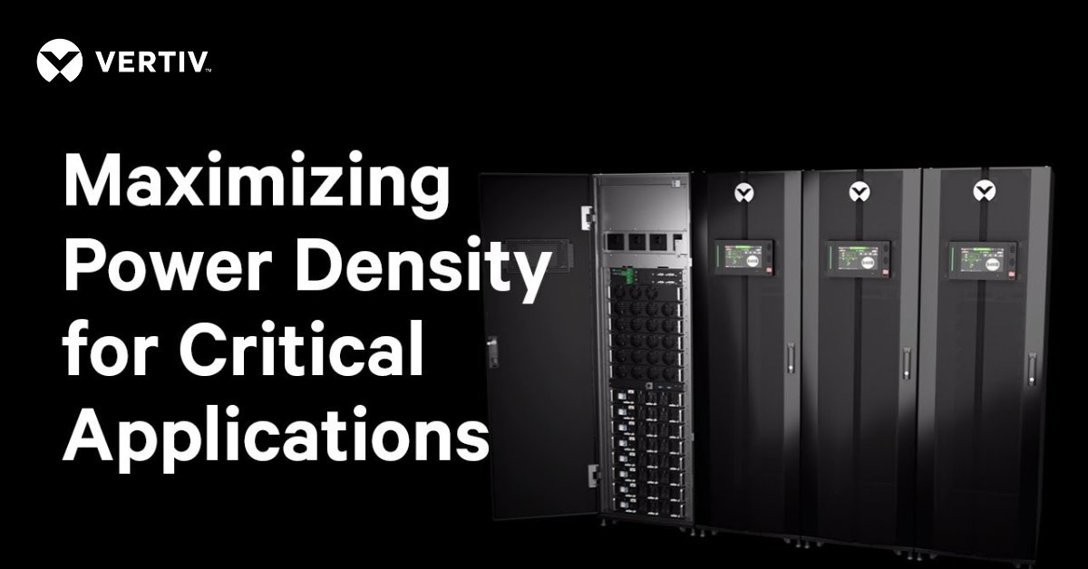 Vertiv's tweet image. The Vertiv™ Liebert® APM2 UPS system is designed with a modular architecture, allowing seamless expansion and adjustment as your IT demands grow. ms.spr.ly/6019W55il 
#PowerYourBusiness #ReliableUPS #SmartPowerSolutions #MonitorWithConfidence #UPSsystem