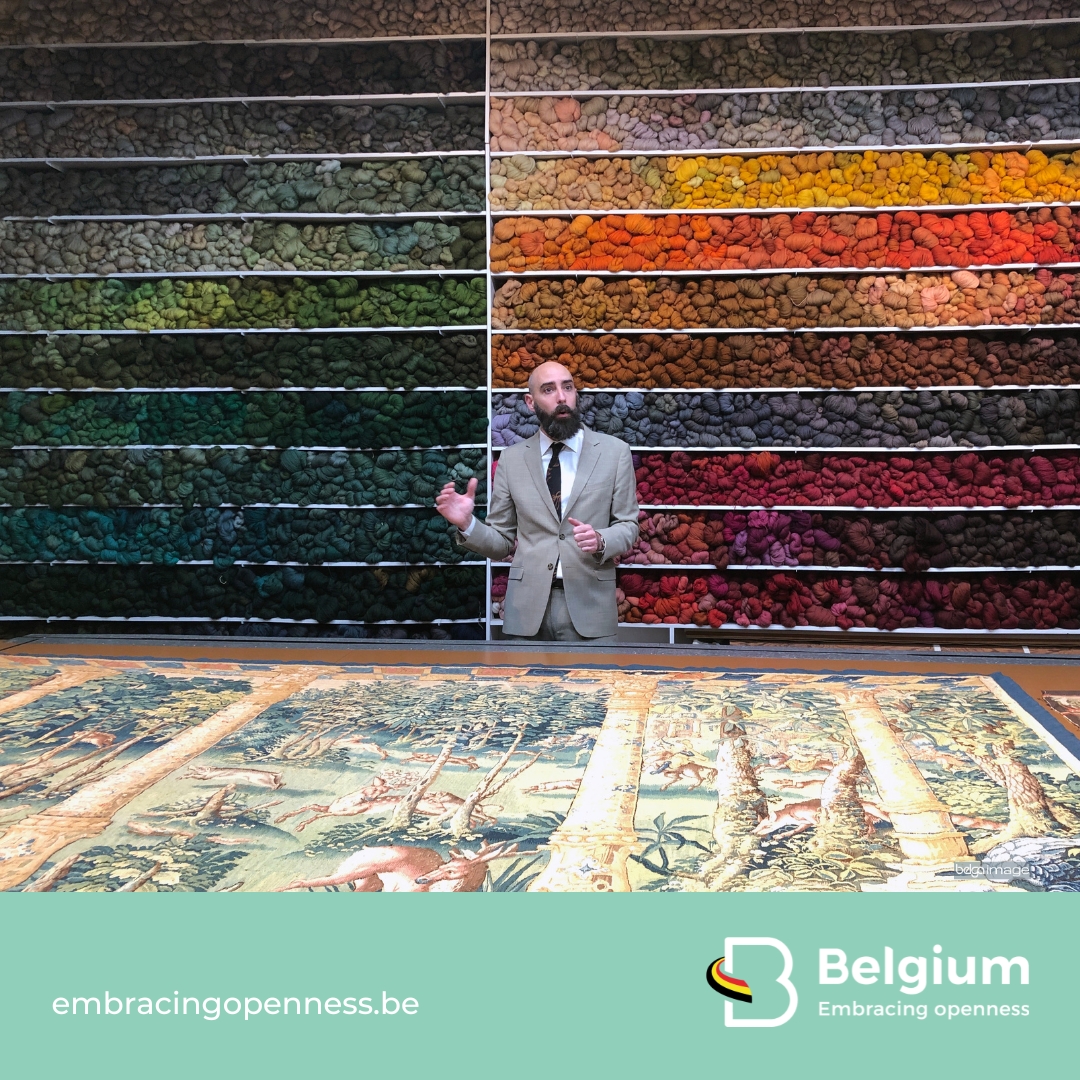 👑 #Tapestries of the Grand Master’s Palace in Valletta, commissioned in 1708 from the legendary Gobelins Manufactory, are in the expert hands of #Belgian tapestry #restoration specialists of De Wit Royal Manufacturer.

🔬 These treasures will be restored for future generations!