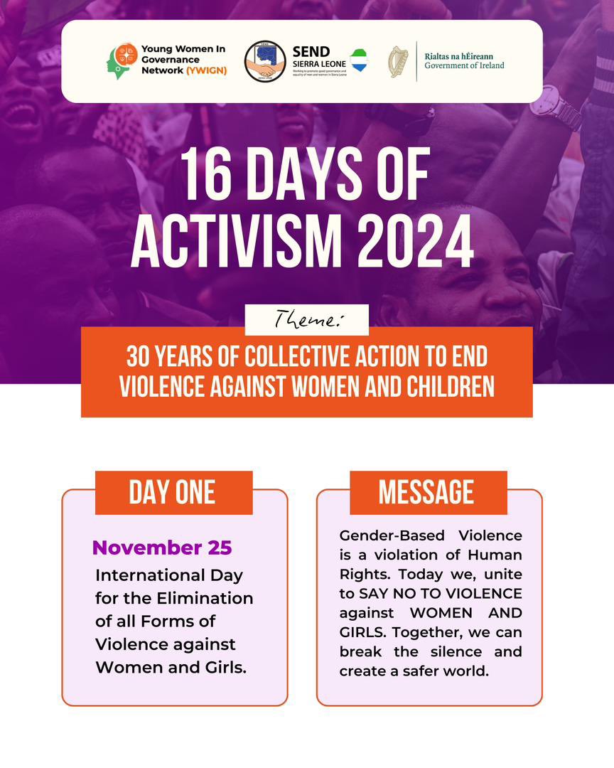 Today, with the support of all our partners, we stand against Gender-Based Violence, empowering women and girls through leadership initiatives, GEWE Law awareness, addressing FGM, and promoting community action to end GBV.