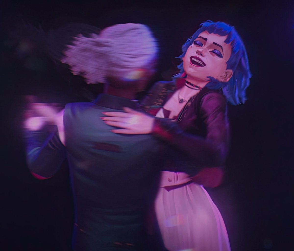 Il avait l’occasion de vivre une vie de rêve et le parfait amour mais il a décidé de revenir dans son monde de merde pour le sauver. 

Pendant que Vi et Cait baise, singed heureux. Ekko est seul entrain de contempler le ciel en ce demandant si il a fait le bon choix…