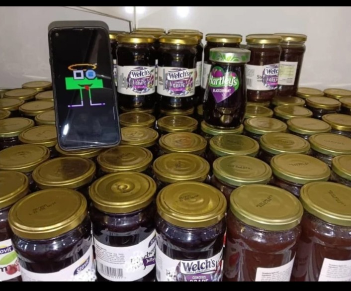 Thanks you <a href="/Sheet_Heads/">Sheet Heads</a> 
I just got delivered my share of the 50 jars of grape jelly, I must say this is mind blowing and I just want to say THANK YOU 🥳🤩
Hurray 🥳