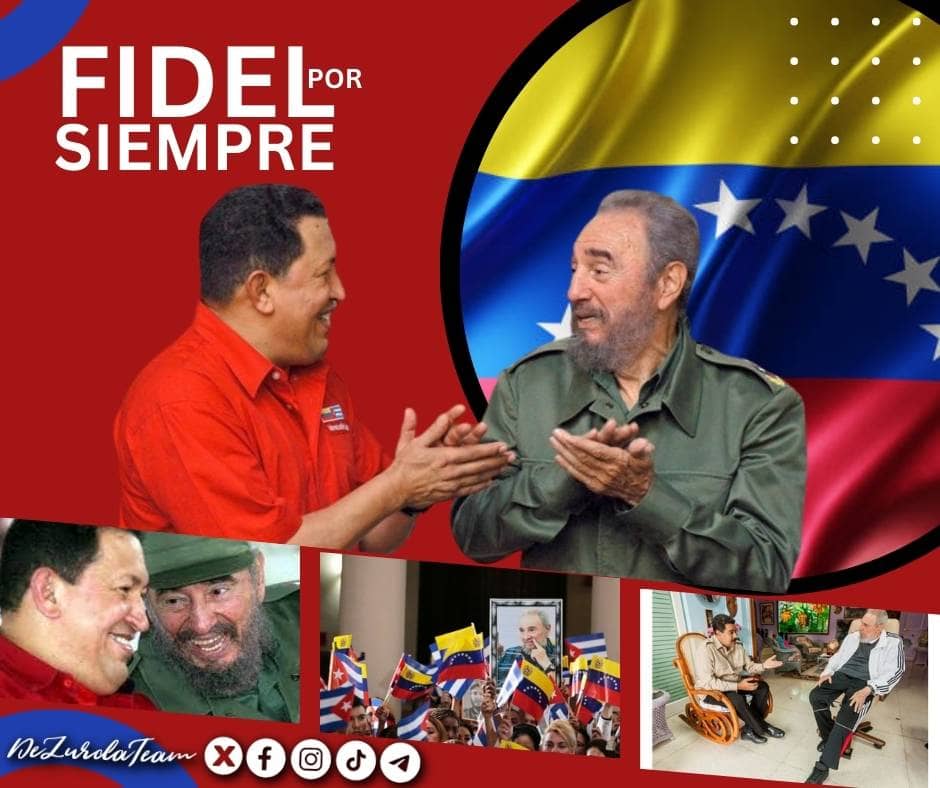 cubacooperaven's tweet photo. 🌟Cuba y Venezuela pueblos hermanos, luchando por la justicia social. 
#FidelPorSiempre 
#CubaPorLaVida https://t.co/o598vW9s9n