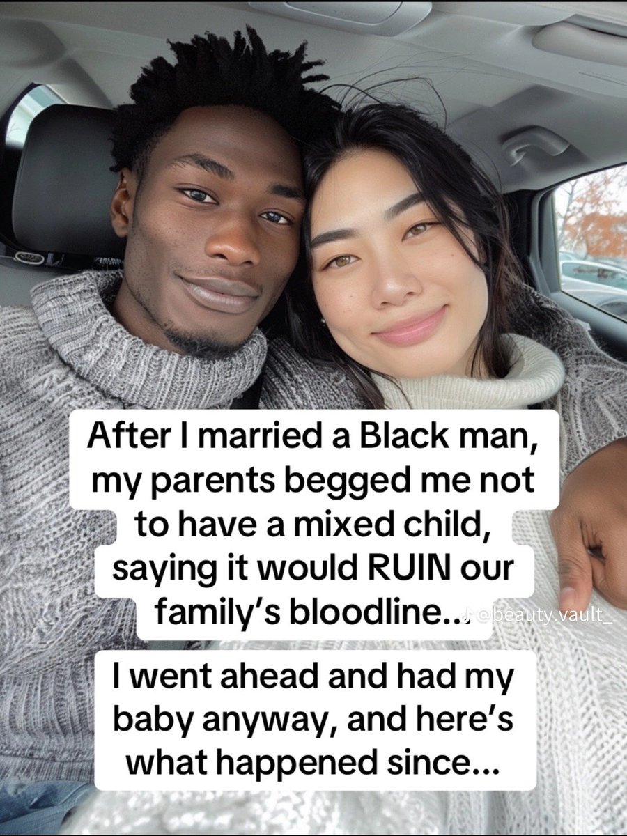 _agneeess's tweet photo. After she married a Black man her parents told her not to have a mixed child cuz it would ruin the family's bloodline😳🤦🏽‍♀️ https://t.co/lk6GkCkNFu