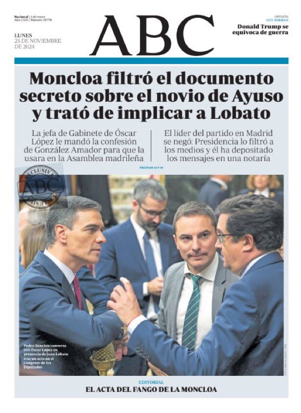 sueciasski's tweet photo. “En serio, por tu salud mira bien a quien votas”

Lo AFIRMA la misma 🐀 q vota y lanza BULOS para defender:

-al psicópata corrupto de Sanchez
-al criminal Zapatero
-al narcotraficante genocida Maduro
-a los asesinos Bildu etarras 
-al terrorista Puigdemont https://t.co/s5vOV0RFJZ