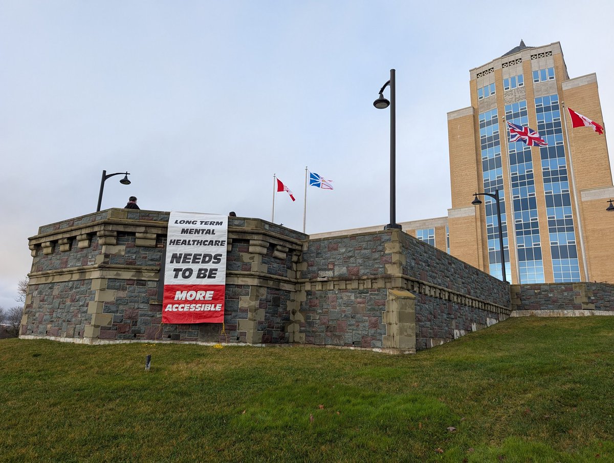 Oh hey, <a href="/GovNL/">Government of Newfoundland & Labrador</a>! I challenge you to acknowledge this as we have reached 208 reminders. 🙃 That what? Oh yes. That just like the report said-- long term mental healthcare needs to be more accessible.