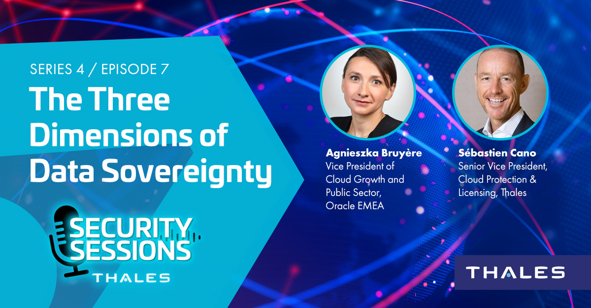 Thales #SecuritySessions is back! 🎙

Our host <a href="/StevenPrentice/">Steven M Prentice</a> is joined by Sébastien Cano and <a href="/Oracle/">Oracle</a>'s Agnieszka Bruyère to explore all things #DataSovereignty. 🌍🔒

Listen at the link below: 🎧

cpl.thalesgroup.com/podcasts/data-…