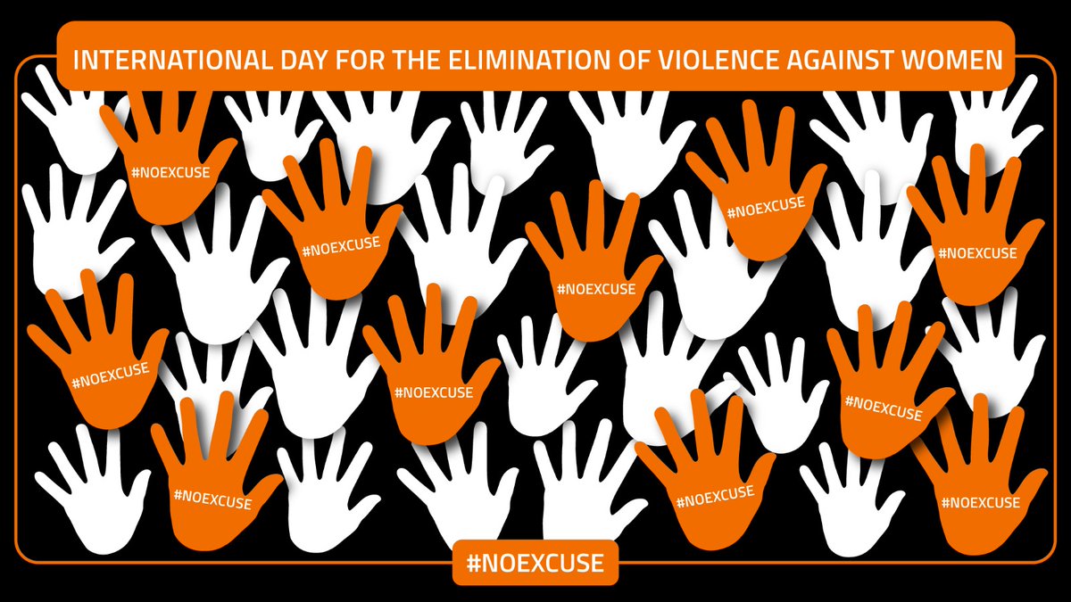 No alla violenza sulle donne.
<a href="/UN_Women/">UN Women</a> #OrangeTheWorld #16Days #NoExcuse