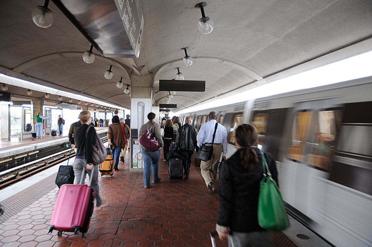 Metro Forward (@wmata) on Twitter photo Traveling this Thanksgiving? Take Metro to <a href="/UnionStationDC_/">Union Station DC</a>, <a href="/Dulles_Airport/">Dulles Airport (IAD)</a>, or <a href="/Reagan_Airport/">Reagan Airport</a> to kick off your holiday journey. Wherever you’re headed, we’ll help you get there 🚇 #wmata Traveling this Thanksgiving? Take Metro to <a href="/UnionStationDC_/">Union Station DC</a>, <a href="/Dulles_Airport/">Dulles Airport (IAD)</a>, or <a href="/Reagan_Airport/">Reagan Airport</a> to kick off your holiday journey. Wherever you’re headed, we’ll help you get there 🚇 #wmata