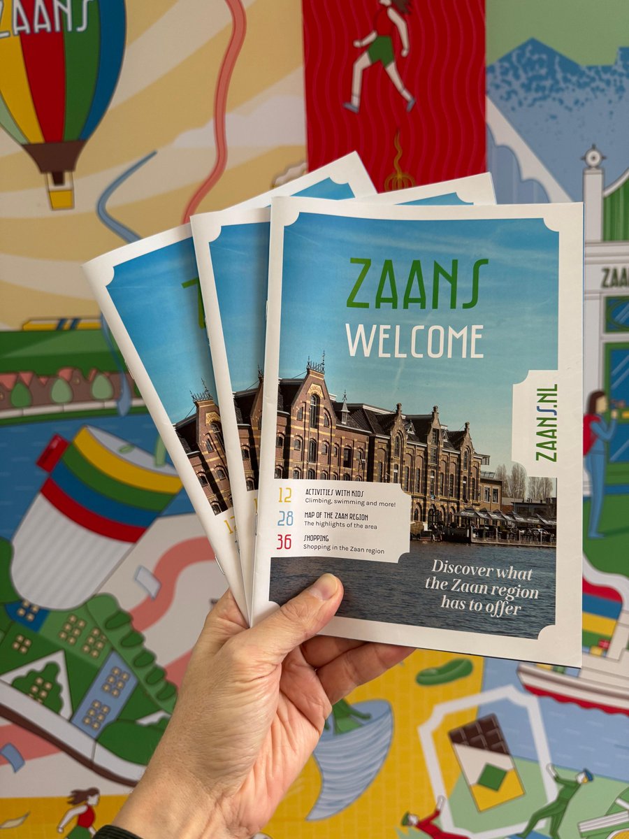 Zaanse Glossy gaat internationaal!
Na het succes van de Nederlandse editie is er nu een Engelstalige Glossy! 🇬🇧✨ Boordevol tips over de Zaanstreek: van gezellige restaurants tot inspirerende uitjes en leuke weetjes.

📩 Interesse? Mail naar info@zaans.nl voor de mogelijkheden!