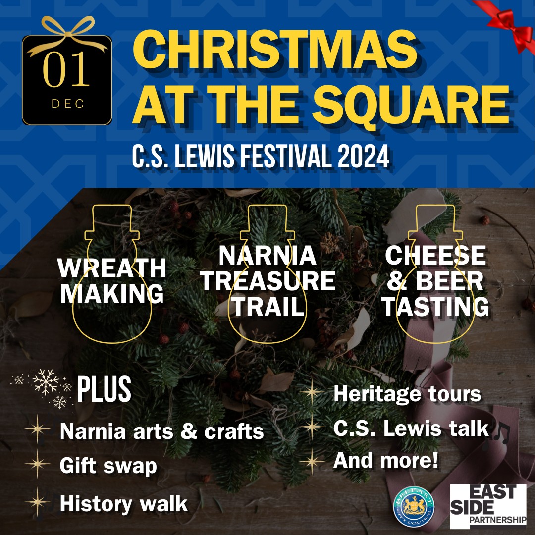 GroundworkNI's tweet photo. Our lovely neighbours @EastSidePship are running their annual Christmas Festival from the 29 Nov to the 1 Dec with loads of free &amp; paid events, workshops &amp;general seasonal fun.

Check out their socials or https://t.co/trvVswSgsD for all info

#FEstive #Sesonal #Belfast https://t.co/c5jMq6DFw0
