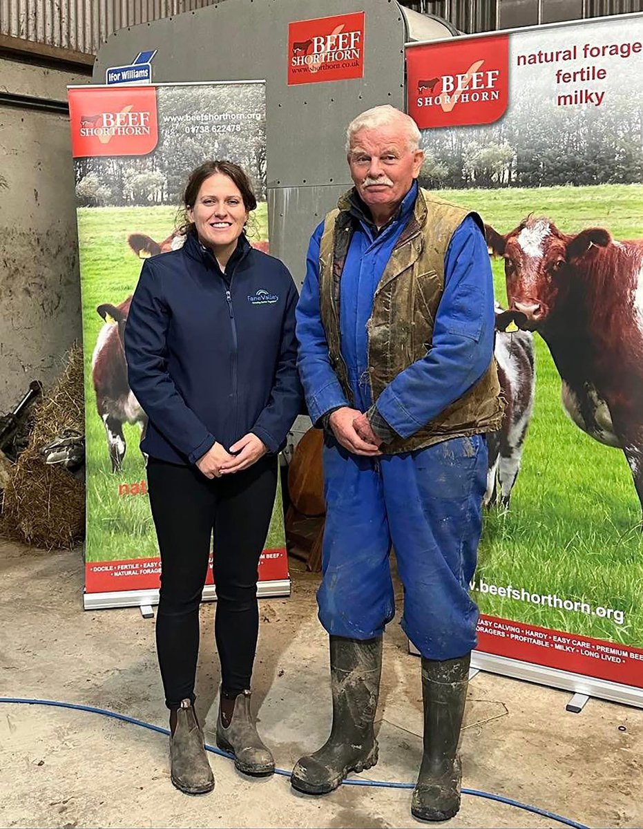Our Veterinary Advisor, Charlotte Martin was speaking at the “Bawnforth” Beef Shorthorn Open Day on Saturday for the N.I. Beef Shorthorn Club, pictured with herd owner Barry Fitzsimons.
 
For more information on Preventative Animal Health Services call 028 9261 0485.