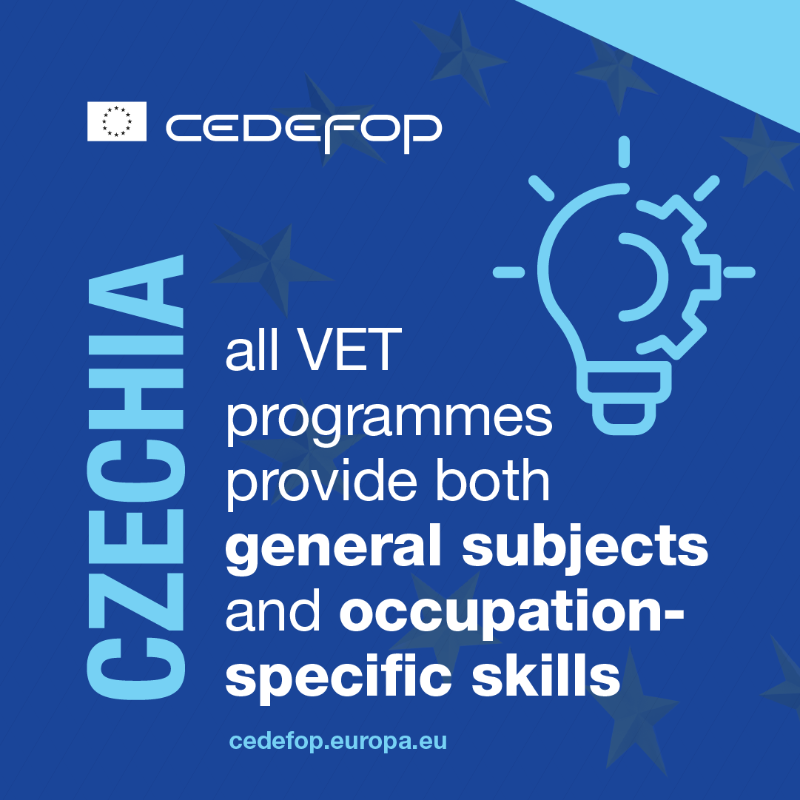 Cedefop's tweet photo. ❓How does vocational education and training (#VET) look like around Europe? 

✨🔎We bring you yet another round of highlights from the fresh data in our #VETInEurope database!