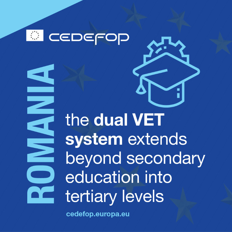 Cedefop's tweet photo. ❓How does vocational education and training (#VET) look like around Europe? 

✨🔎We bring you yet another round of highlights from the fresh data in our #VETInEurope database!