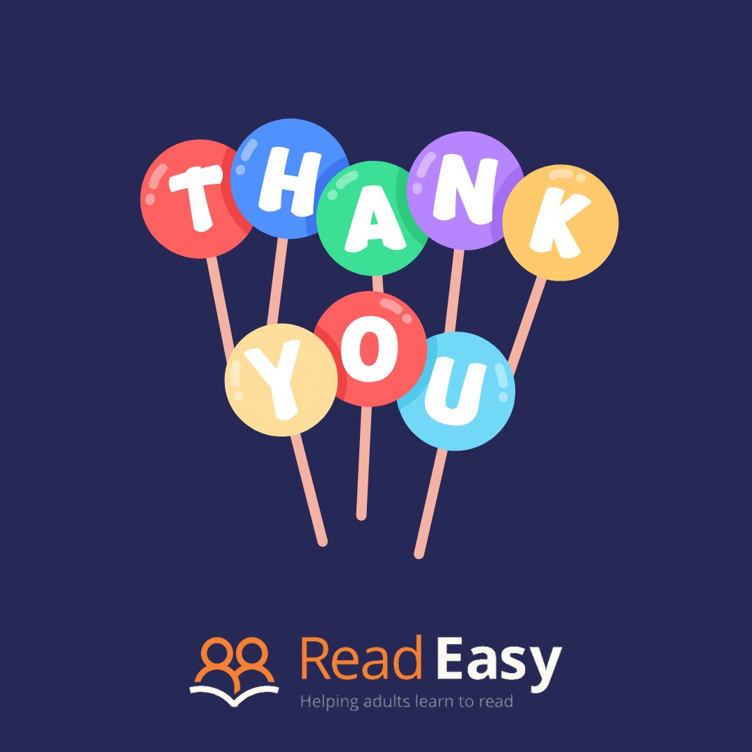 ReadEasyMW's tweet image. A huge thank you to @LeamRoundTable for donating £1,000 to Read Easy Mid Warwickshire 🙏

If you know someone in the local area who could benefit from our free, confidential, 1-2-1 reading coaching, please get in touch 👋 

📱07939 289221
📧 mwleader@readeasy.org.uk 

#readeasy