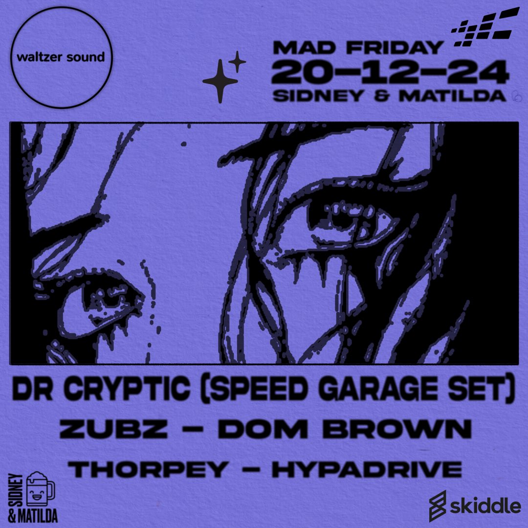 Literally never post on here any more 😂 but checking back in to say im putting a rave on and you can get tickets on skiddle starting at £6 🫡