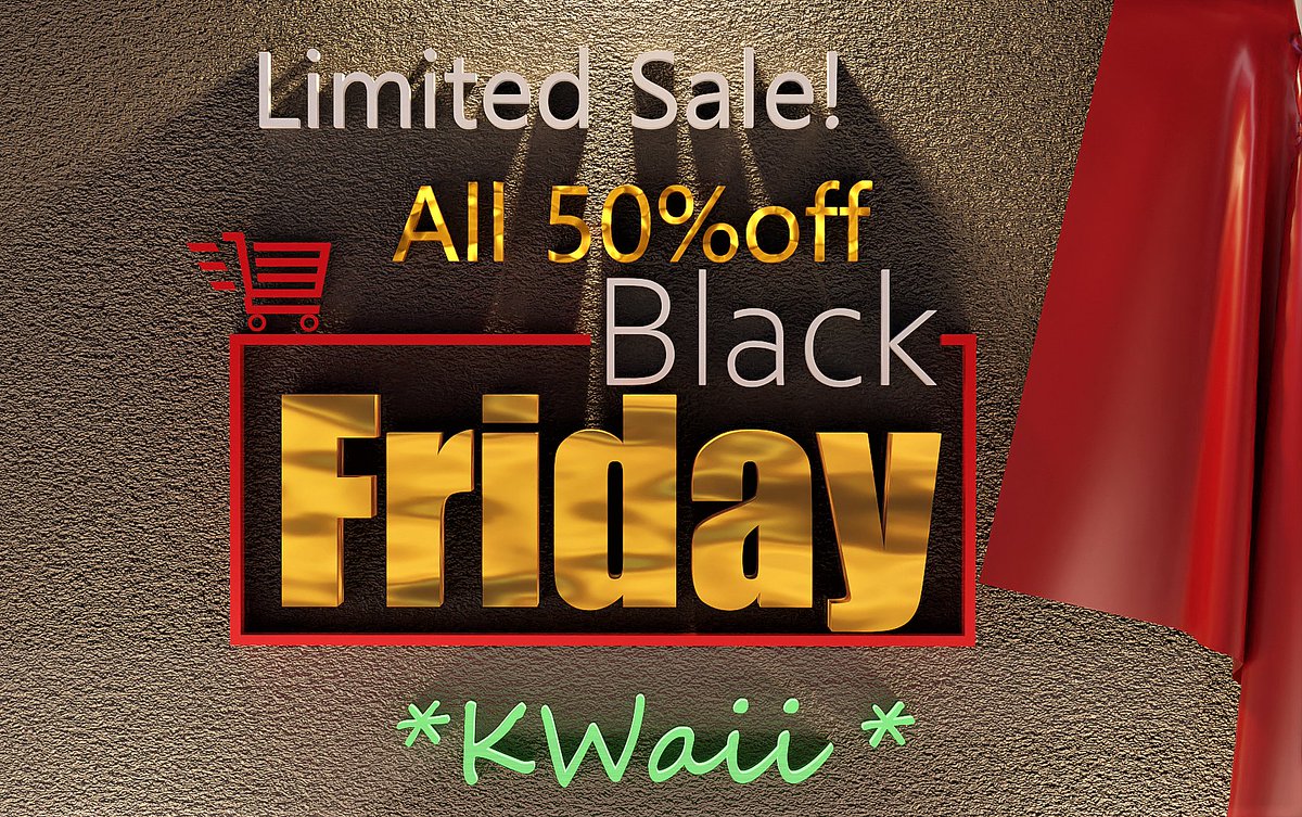 KWaii42796892's tweet photo. blackfridayのご案内
11/25-11/30までの日程、
お店の商品全品半額にいたします。
特別セールなので、どうぞこの機会に見に来てください！
https://t.co/fYmiGn4MJv https://t.co/KbMytZDmXc