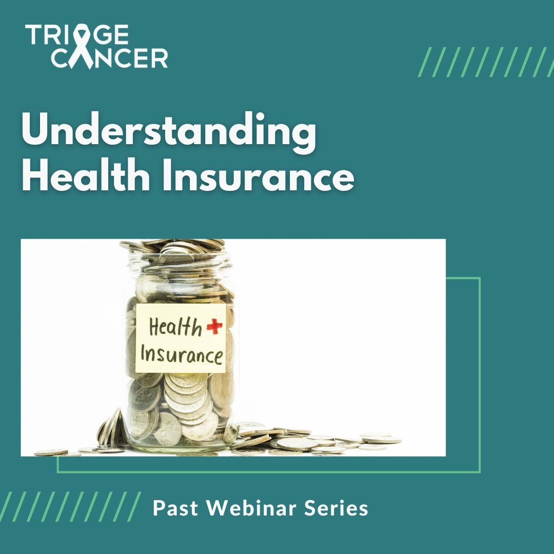 Triage Cancer (@triagecancer) on Twitter photo It's important to understand your #HealthInsurance! Watch our 2024 webinar on Understanding Health Insurance to learn how to pick the best plan for you and minimize your out-of-pocket costs in the new year: loom.ly/Zeje098
#healthcarefinances #PatientAdvocacy It's important to understand your #HealthInsurance! Watch our 2024 webinar on Understanding Health Insurance to learn how to pick the best plan for you and minimize your out-of-pocket costs in the new year: loom.ly/Zeje098
#healthcarefinances #PatientAdvocacy