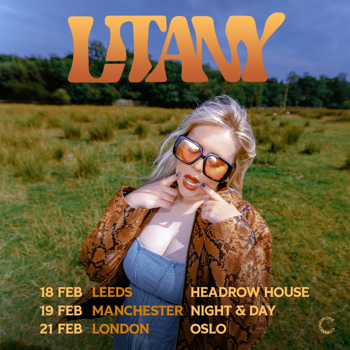 litanymusic's tweet photo. pps. if you missed out on this sold out gig hinny, tickets are on sale now for my teeny tour in February! https://t.co/JER2wQJGrQ