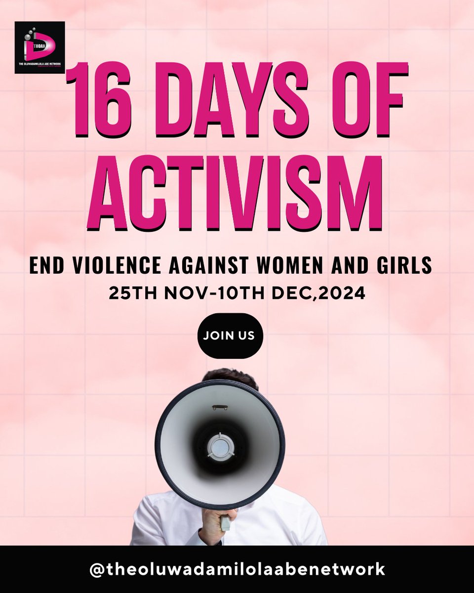 Let's break the silence, challenge patriarchal norms, and demand justice for survivors!

Join us as we #Orangetheworld and create a tidal wave of change!

#16DaysOfActivism #EndGBV #OrangeTheWorld  #UniteAgainstGBV
#THOAN