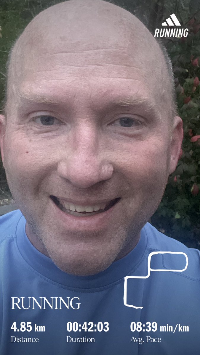 Forward2000's tweet image. On the #bisexual agenda today, I try to conquer my own personal problem of not liking myself with a longer jog. It does make me feel better afterwards.