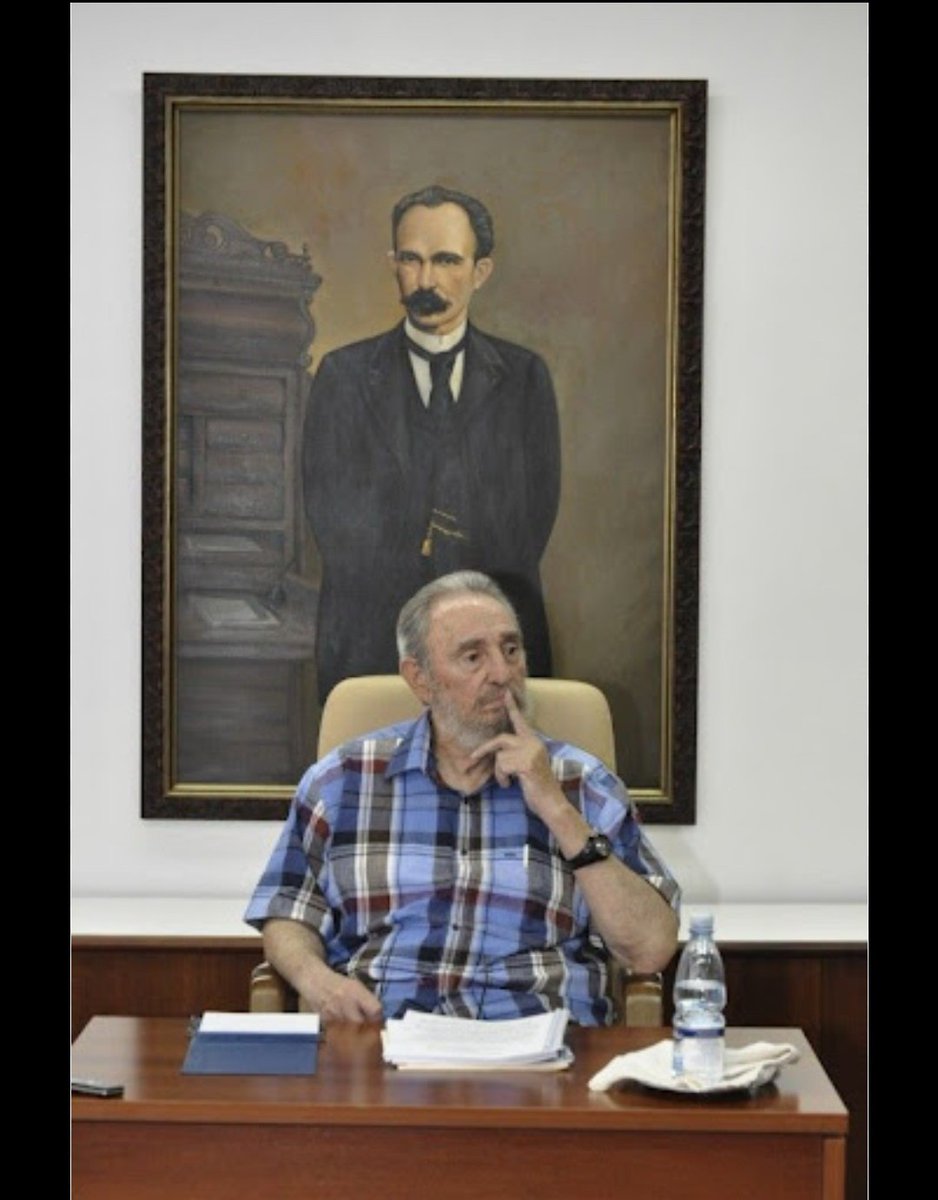 "Traigo en el corazón las doctrinas del maestro".#FidelPorSiempre.