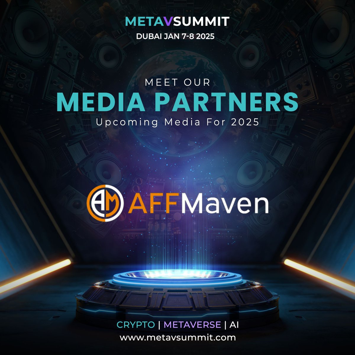 Exciting times at MetaVSummit Dubai, Jan 7-8, 2025! 

🚀 Join us for Web3, Crypto, &amp; AI talks with global leaders. Proudly partnering with <a href="/aliakbarfakhri/">ALiAKBAR FAKHRi</a>. For media partnerships, visit the link in bio.

👉Visit Now: buff.ly/4g1KZrI

#MetaVSummit #Web3 #Crypto #BTC
