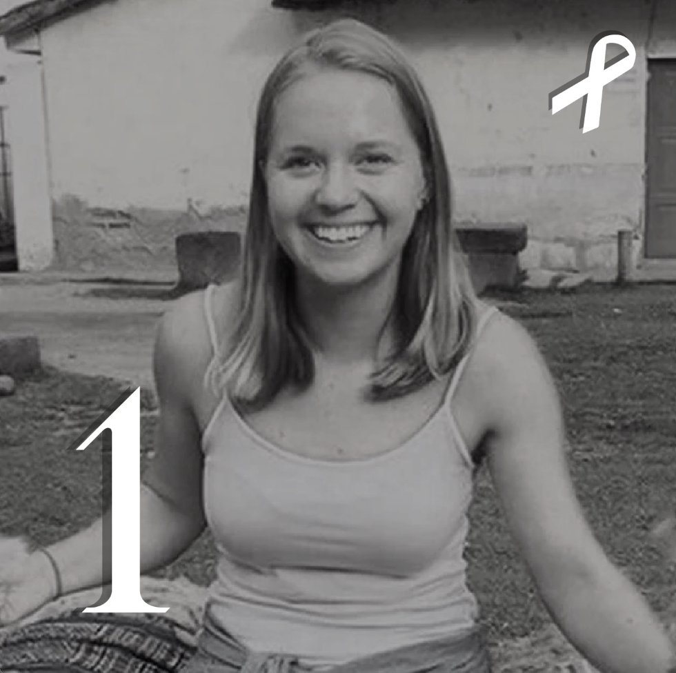 Killed Women are taking part in the "16 Days of Activism against Gender-Based Violence" campaign.

We will be remembering 16 women, killed at the hands of violent men.

Starting with day ONE, Poppy Devey Waterhouse.

ONE woman is killed every three days, in the UK, by a man. This