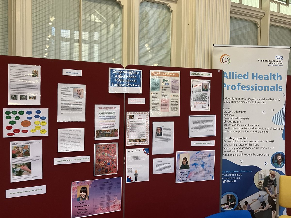 Happy AHP Support Workforce Celebration Week! 
Thank you to every member of the AHP Support Workforce @BSMHFT for your contribution to the delivery of high quality, safer care for our patients, service users and their loved ones. <a href="/krj78/">Kirstie Jones</a>