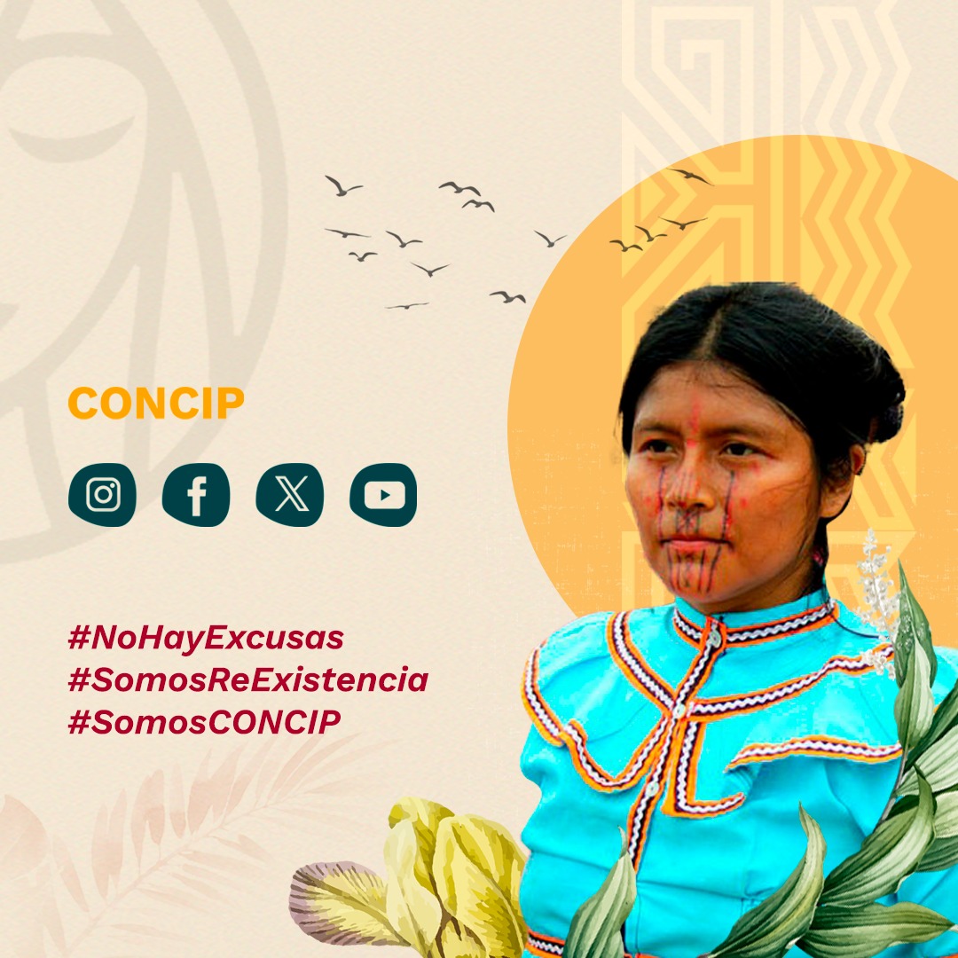 🗣️🍃#SomoCONCIP | Exigimos la Eliminación de todas las Violencias contra la Mujer, rendimos homenaje a la esencia sagrada en cada mujer, especialmente en la mujer indígena. Cada mujer es venerada como un ser sagrado, portadora de la sabiduría ancestral y defensora de la tierra.