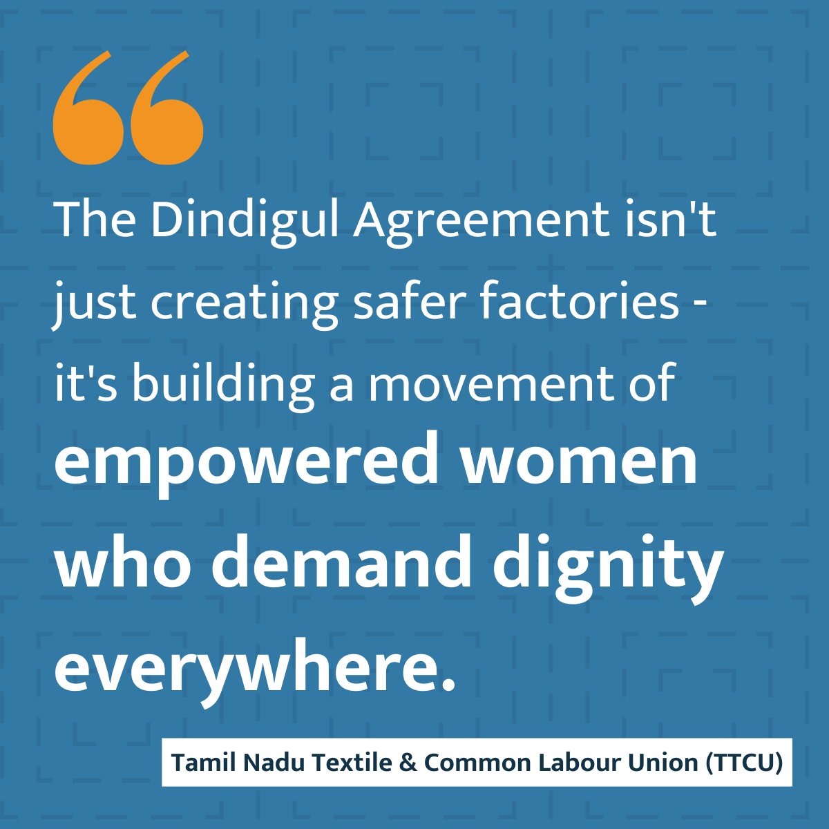 Business & Human Rights (@bhrrc) on Twitter photo The Dindigul Agreement set out to create a garment factory free from violence & harassment. 3 years on, women workers are building collective power & creating lasting change—on the factory floor & beyond
<a href="/tamil_labour/">Tamil Nadu Textile and Common Labour Union</a> on the enforceable brand agreement: business-humanrights.org/en/blog/the-ri… The Dindigul Agreement set out to create a garment factory free from violence & harassment. 3 years on, women workers are building collective power & creating lasting change—on the factory floor & beyond
<a href="/tamil_labour/">Tamil Nadu Textile and Common Labour Union</a> on the enforceable brand agreement: business-humanrights.org/en/blog/the-ri…