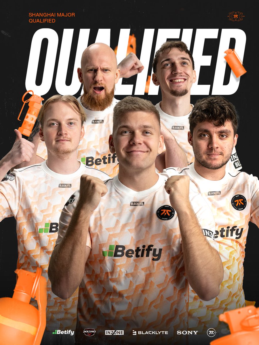 Betify's tweet photo. Fnatic Jersey Giveaway 💚🧡

WIN 1 of 2 SIGNED Fnatic Jersey 🖊👕
Here’s how to enter:

1️⃣Follow @betify &amp; @FNATICCS2
2️⃣Like &amp; RT this post♻️
3️⃣Tag 2 friends!
🔥Bonus: Comment why you're the ultimate Fnatic fan!

⏰Ends 11/29/24
2 Winners announced via DM
Good luck! 🤍🧡 https://t.co/ZtfaE70eqf