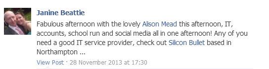 SiliconBullet's tweet image. Thank you Janine! If you&apos;d like to discover more about how we can help you, visit buff.ly/3NZVb8Z today ...

#Testimonial #Gratitude #UK