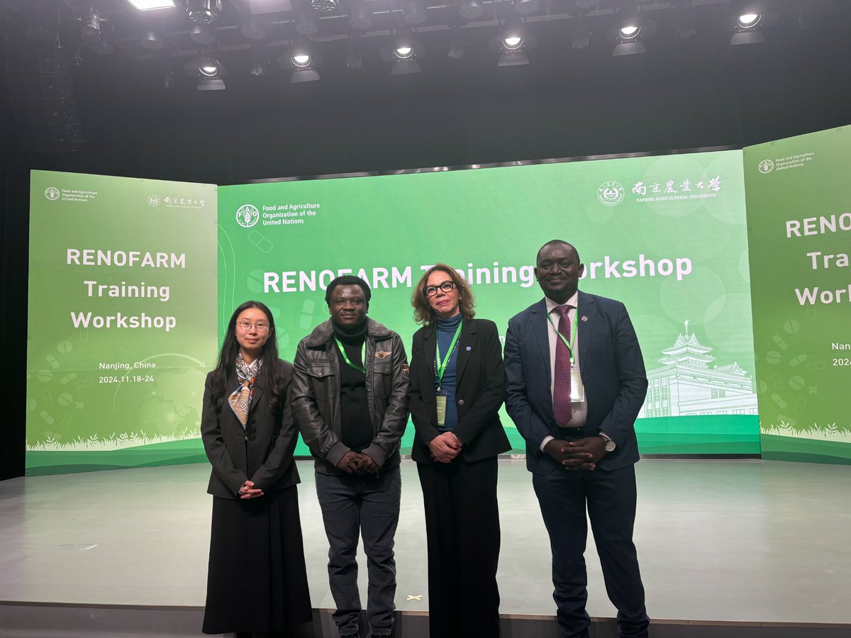 Mungongo8's tweet photo. It was a pleasure to take part in this #RENOFARMworkshop to reduce the Need for AMR🦠on Farms for better production, better nutrition,better environment and a better life #ONEHealth  also an opportunity to establish new connections @FLarfaoui 
@KabaliEmmanuel
 . https://t.co/i63IqgpQbX