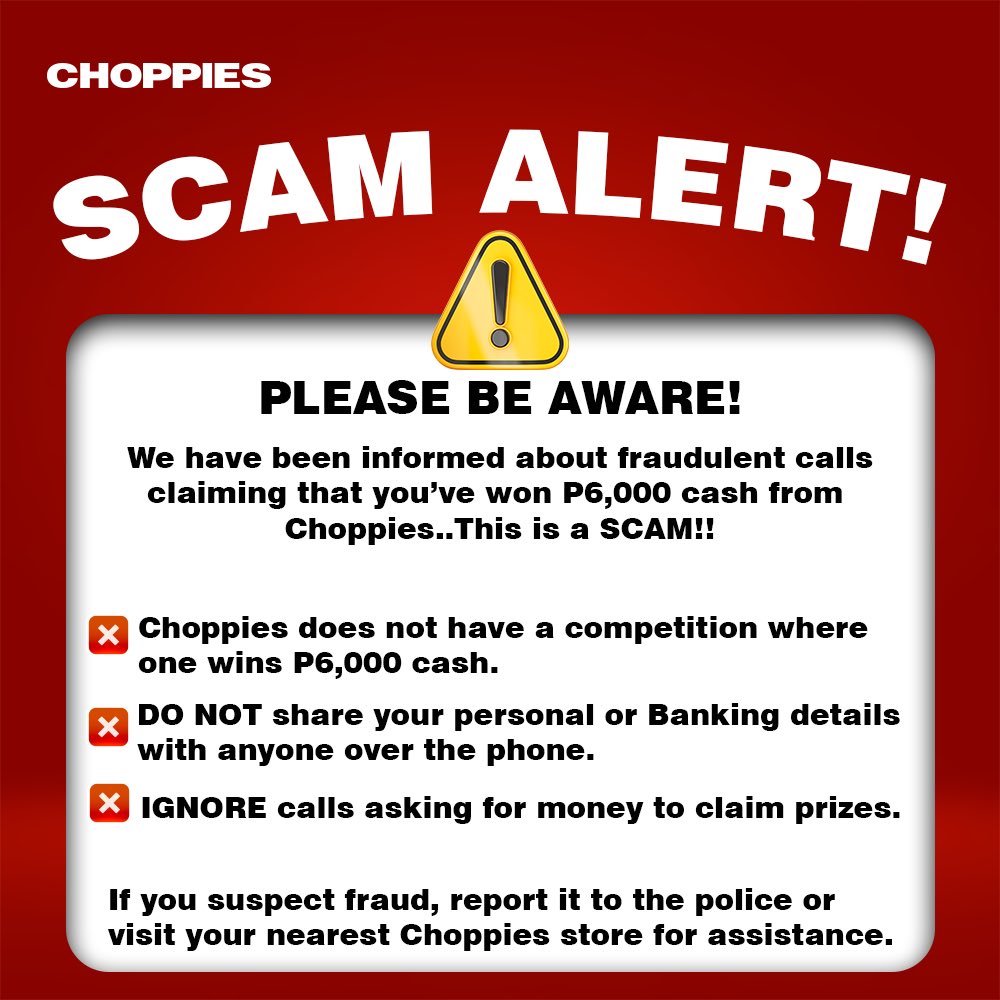 SCAM ALERT